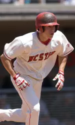 Matt Camp hit his 22nd double of the year against Standord Sunday.