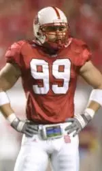 Junior defensive end Jeff Rieskamp