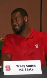 Senior forward Tracy Smith