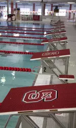 New blocks highlight recent renovations to the Willis R. Casey Aquatic Center