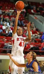 Lakeesa Daniel had 13 points off the bench in the win.