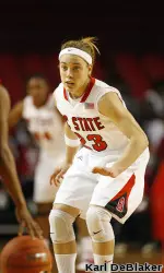 Marissa Kastanek has scored in double figures in all four games this season.