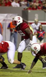 Nate Irving returned to action this season after missing all of last year due to injuries he sustained in a car accident.