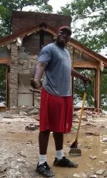 Defensive end Audi Augustin