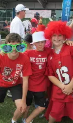 Fan Zone opens at 12:30 p.m. on Saturday.