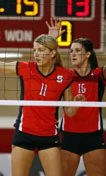 Senior Margaret Salata, junior Megan Cyr