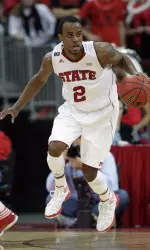 Sophomore Lorenzo Brown had a team-high 19 points