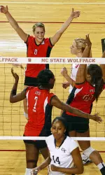 Celebrating a successful season.