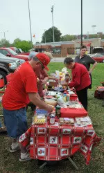 The Thurman lot still will be available for season ticket holders, but parking in the West lot will not be available for baseball games this season.