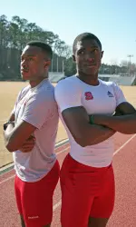 Benjamin Major III, left, and T.J. Graham