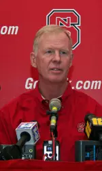 Head coach Tom O'Brien