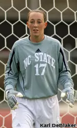 Kim Kern made five saves for her second shutout of 2011.