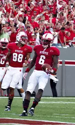 T.J. Graham scores against Liberty.