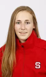 Junior catcher Kirsty Grant