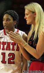 Kellie Harper talks with Krystal Barrett