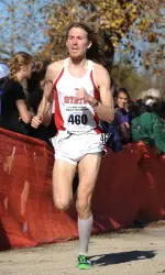 Redshirt junior Andrew Colley finished third overall on Friday