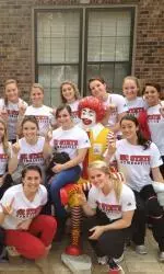 The team at the Ronald McDonald House