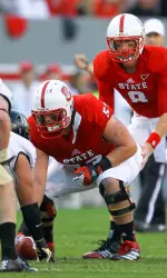 Cam Wentz has started the last 38 games at center for NC State.