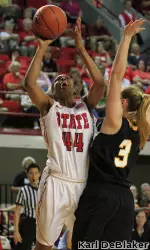 Kody Burke is one of three starters back for NC State in 2012-13