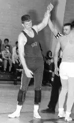 Former NC State wrestler Greg Hicks