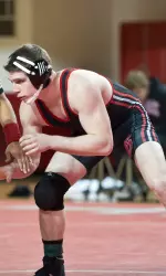 Patrick Davis brought home a major decision at 174 pounds.