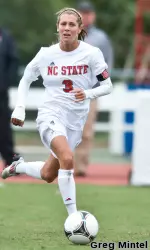 Meagan Proper had a strong game defensively for the Wolfpack Thursday