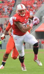 David J. Grinnage scored the first touchdown of his Wolfpack career