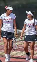Elisha Hande and Nicole Martinez will look to build upon their recent doubles success