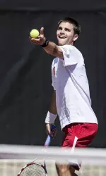 Junior Austin Powell Advanced to the Round of 16 Thursday