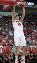 Jordan Vandenberg is expected to miss 4-6 weeks after suffering an ankle sprain in NC State's exhibition win over UNC Pembroke.