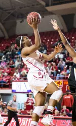 Kody Burke scored 23 points on 10-12 shooting Monday night