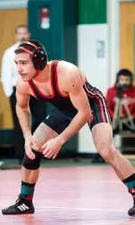 Freshman Micah Perez has a team-high 10 wins this season.