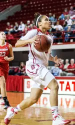 Freshman Miah Spencer