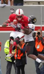 Freshman WR JuMichale Ramos has three TD catches over the last two games.