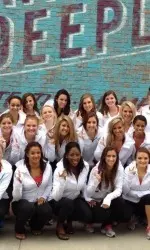 NCSU dancers in their new Scuba Hoodies!