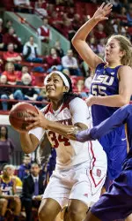 In the last two games, Markeisha Gatling has shot 24-27 from the field