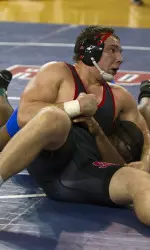 Mike Kosoy picked up two wins at 285 pounds, as the Pack defeated Ohio Northern and Davidson.