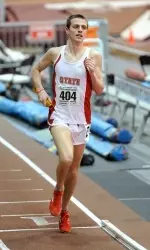 Brian Himelright ranks second in the region in the steeplechase