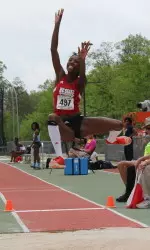 Karimah Shepherd was named the South Region Women's Field Athlete of the Year, and will compete in the LJ and TJ at the NCAA Championships.