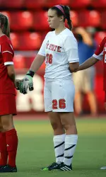 Redshirt freshman goalkeeper Mackenzie Stelljes ranks tied atop the ACC in goalkeeper saves (30)