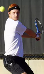 Sophomore Simon Norenius defeated No. 51 Harrison Richmond of UVa in Friday's first round