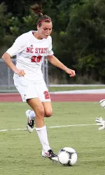 Caroline Gentry has started all 11 matches and scored three goals for the Wolfpack in 2013