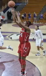 Senior Kody Burke logged her 100th career start at No. 13 UNC on Thursday