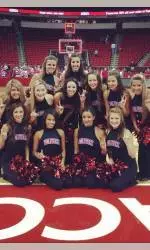 NC State Dancers cheer on the pack at every home basketball game!