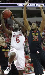 Desmond Lee scored 14 points while shutting down Maryland's star player, Dez Wells, last Monday.