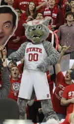 NC State's 91-83 win over UNC last year was featured on ESPN College Gameday.