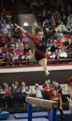 Sophomore Courtney Bisbe