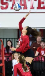 Redshirt sophomore Morgan Cormier