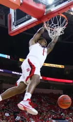 Lacey scored at least 20 points in a game for the second time this season.