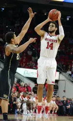 Caleb Martin was voted ACC Freshman of the Week for his 17-point performance on Friday night.